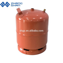 Cylindre en acier à haute pression de l&#39;aluminium 3kg Lpg d&#39;oxygène de valve pour l&#39;Afrique du Sud